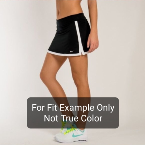 Nike Skirt Dri-Fit Flat Panel Boarder Peach Tennis / Golf - Picture 3 of 11